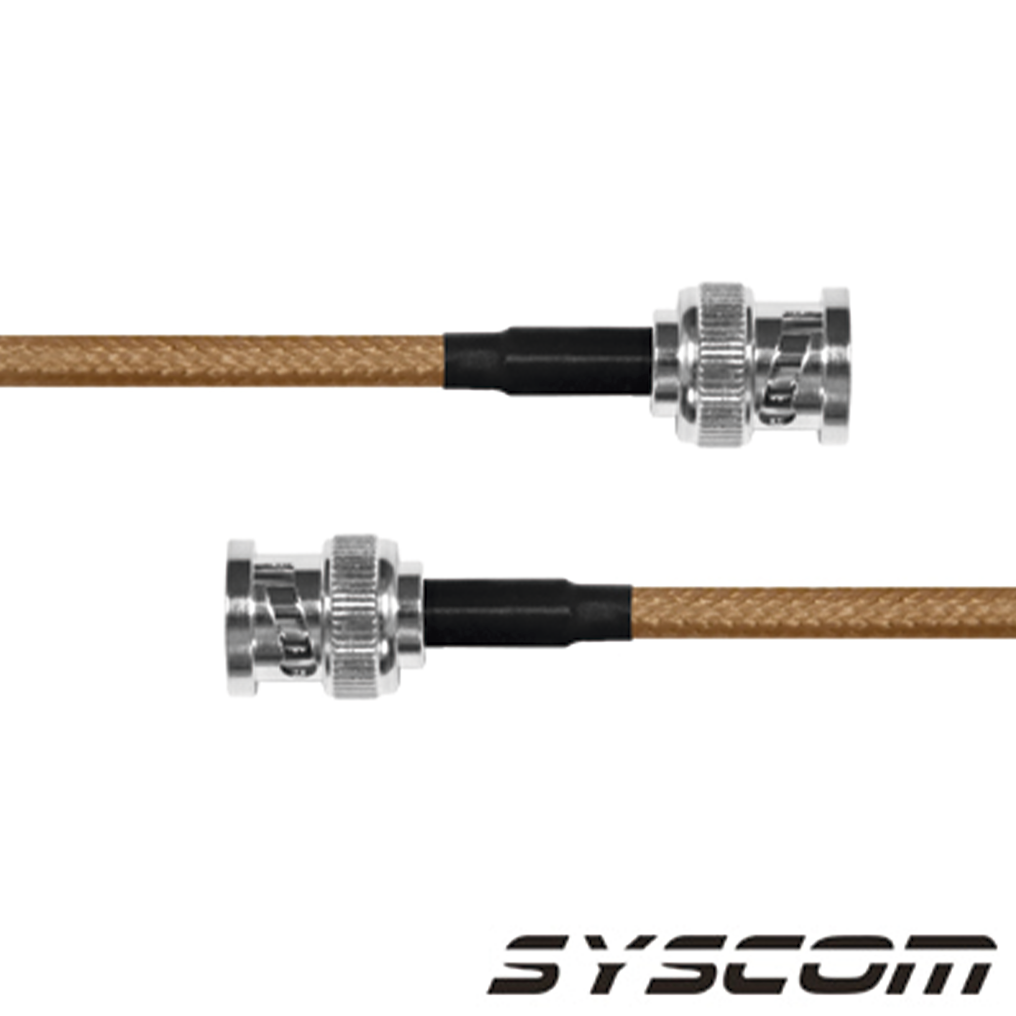 SBNC142KBNC60|Jumper con Cable LP142 de 60 cm, con Conectores BNC Macho a BNC Macho.